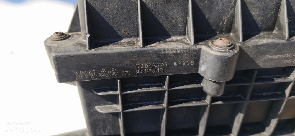 Obudowa filtra powietrza Touran 170km 2.0 TDI golf seat Tiguan passat CC skoda Audi - 5