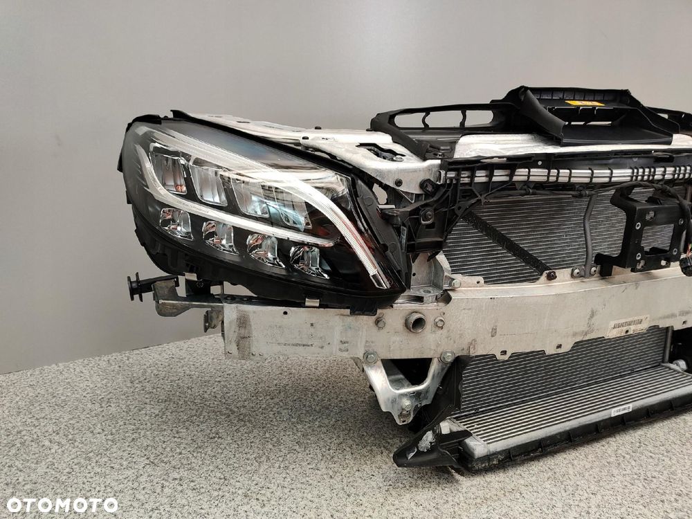 MERCEDES W205 C63 AMG LIFT ZDERZAK CHŁODNICE PAS WZMOCNIENIE LAMPY LED - 12