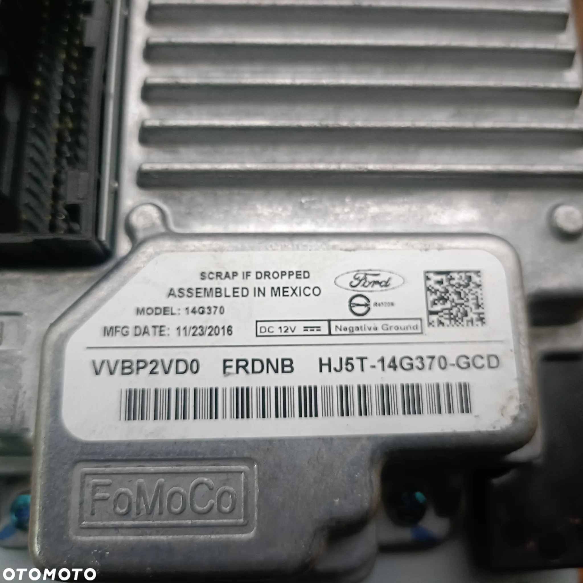 FORD C-MAX II MK2 10- WYŚWIETLACZ RADIA GJ5T-188955-SB + MODUŁ HJ5T-14G370-GCD * - 4