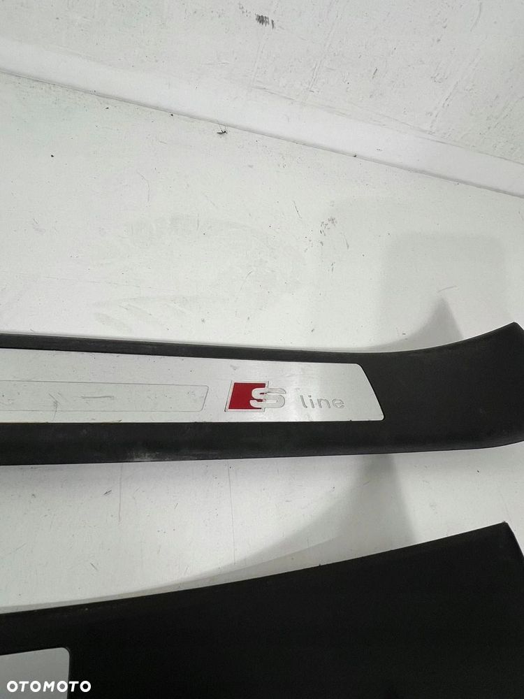 8E0 853 374 B Zestaw nakładek progowych Audi A4 S4 B7 8E 8H KOMPLET - 3