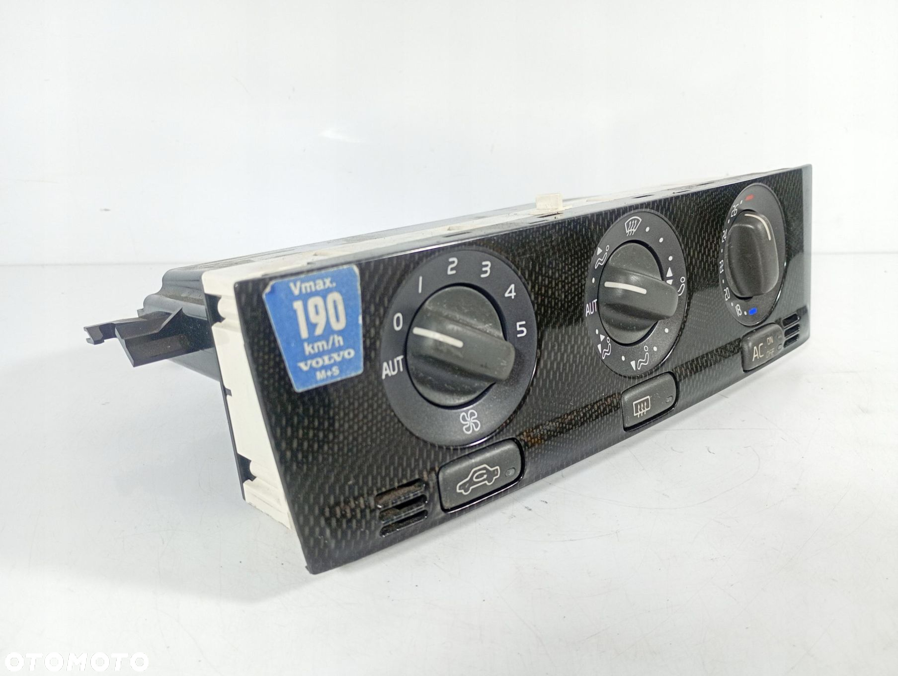 Volvo V40 95-04 WŁĄCZNIK PRZEŁĄCZNIK STEROWANIE PANEL NAWIEWU OE 889558 - 2