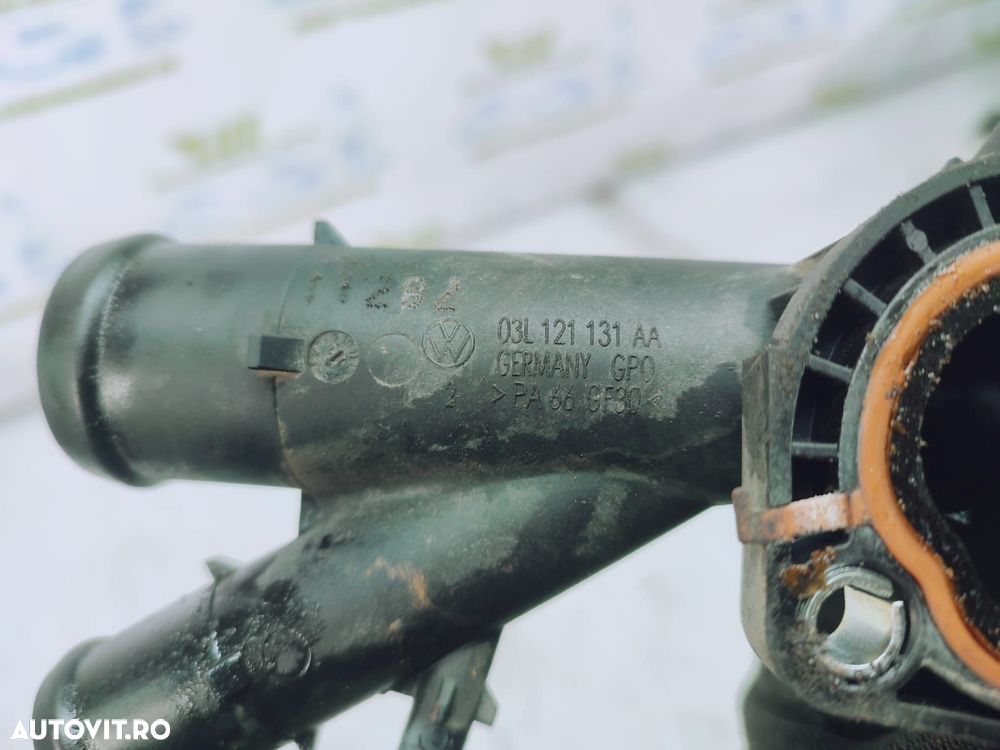 Carcasa termostat distribuitor apa  2.0 tdi CFF 03l121131aa Seat Leon 2 (facelift) - 2