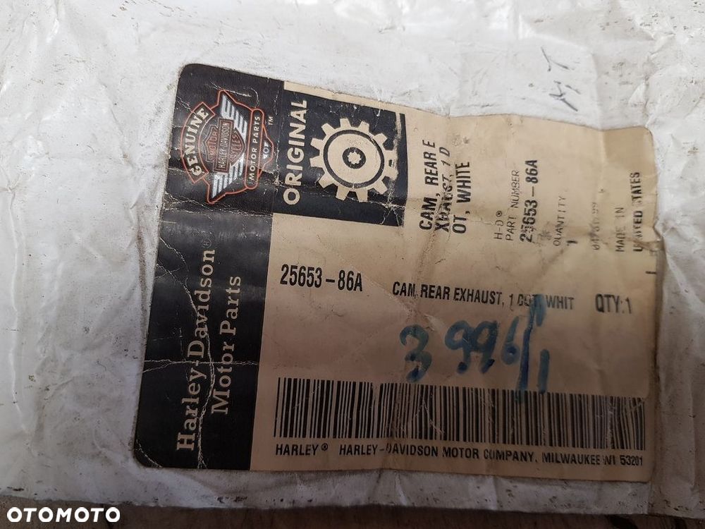 Wałek rozrządu tył wydech Harley-Davidson Sportster EVO 25653-86A - 8