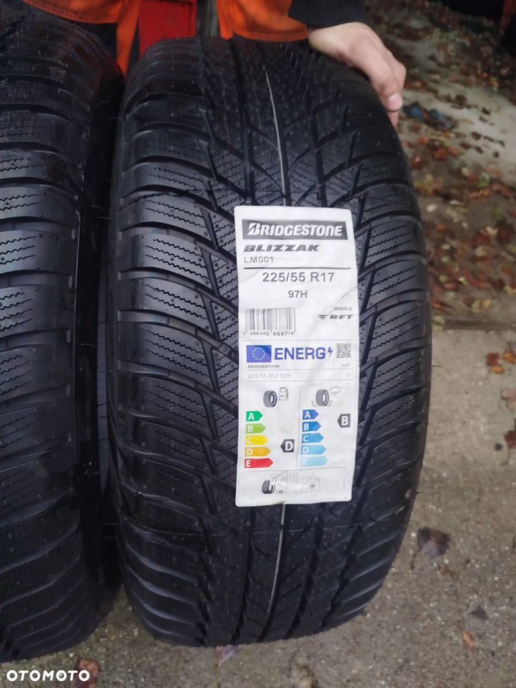 225/55R17 97H BMW Bridgestone Blizzak LM001 Nowe z magazynu wyprzedaż 50% ceny. - 3
