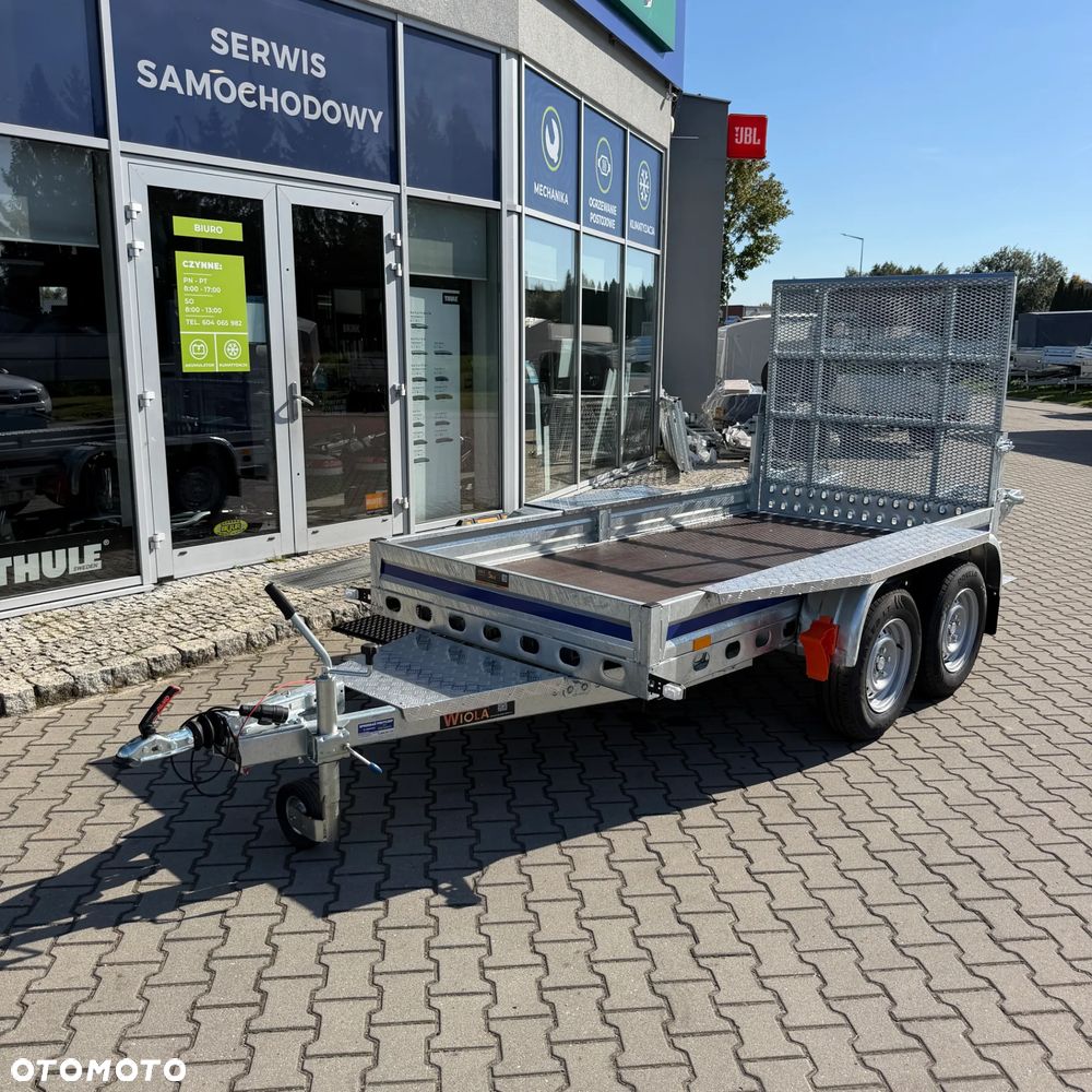 Wiola B2730 TRAP – przyczepa do minikoparki DMC 1500 kg-2700 kg