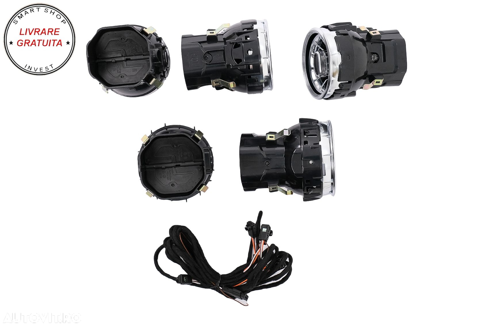 Grile de aerisire Consola Centrala 3 culori Mercedes C-Class W205 GLC SUV X253 W25- livrare gratuita - 2