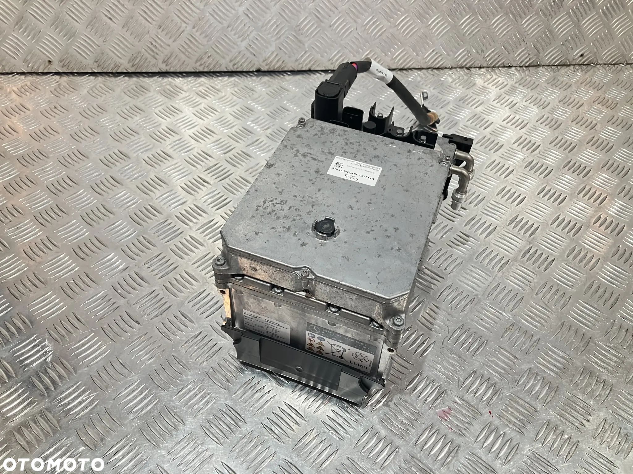 BATERIA MERCEDES HYBRYDA 48V RESET BŁĄD B183349 B183371 B183384 B183319 CRASH DATA - 1