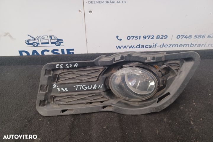 Proiector stanga 5N0853665C + GRILA 5N0853665C + GRILA Volkswagen VW - 1