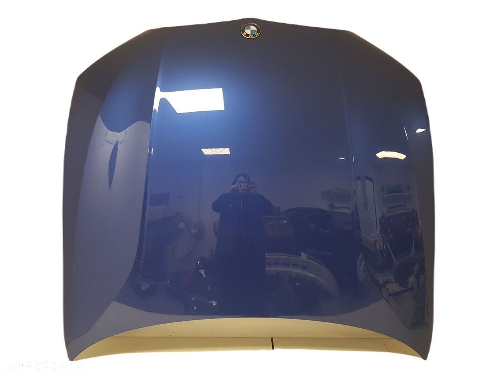 BMW 3 G20 G21 MASKA POKRYWA SILNIKA  19-24 KOLOR MONTEGOBLAU METALIC WA51 A51 - 1