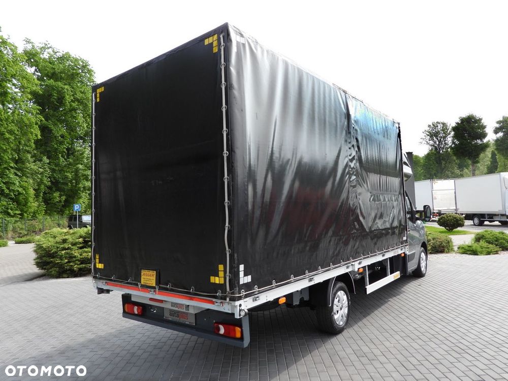 Renault MASTER PLANDEKA 10 PALET WEBASTO TEMPOMAT LEDY PNEUMATYKA KLIMATYZACJA  165KM - 4