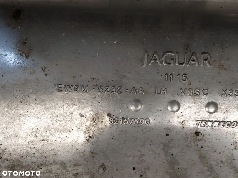 JAGUAR XJ XJR X351 2014-2019 5.0 WYDECH TŁUMIK PRAWY LEWY  ORYGINAŁ - 29