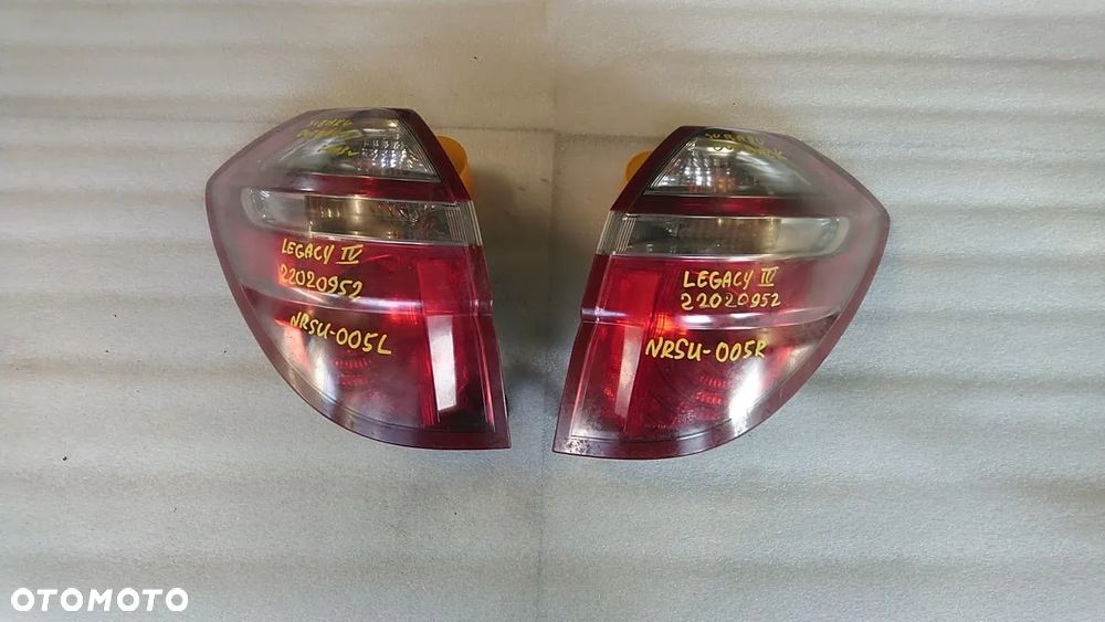 LAMPY TYŁ, TYLNE SUBARU - 10