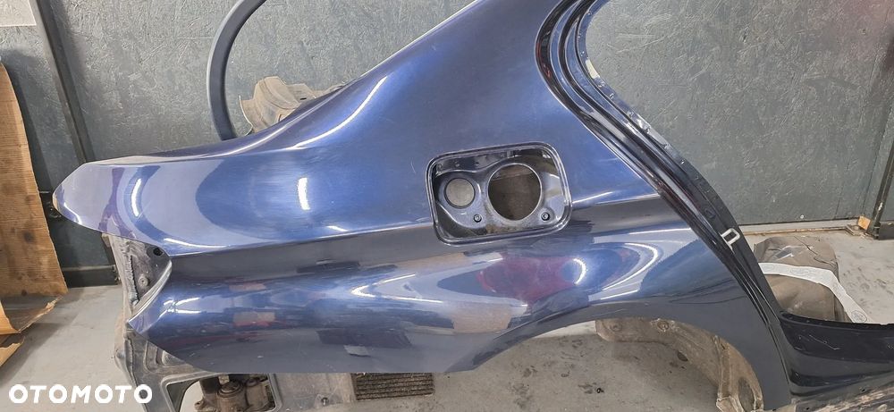 BMW 5 F10 ĆWIARTKA PRAWA TYLNA BŁOTNIK PRAWY TYŁ SŁUPEK POSZYCIE NADKOLE A89 IMPERIALBLAU BRILLANTEFFEKT METALLIC - 11