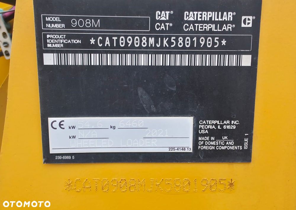 Caterpillar 908M /  Cat 906, 907, 908 - 13