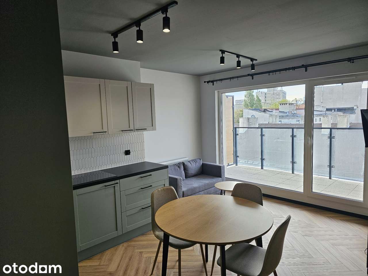 PIERWSZY NAJEM | Nowe 2 pokoje 38 m² | balkon | centrum Łodzi | Agosto