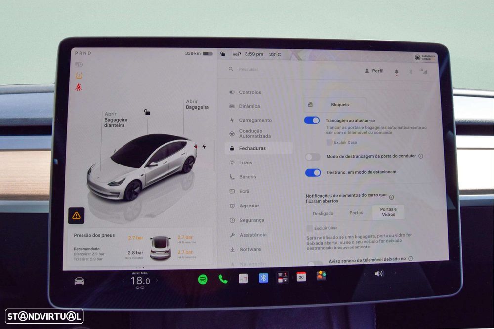 Tesla Model 3 Long Range Tração Integral Premium - 18
