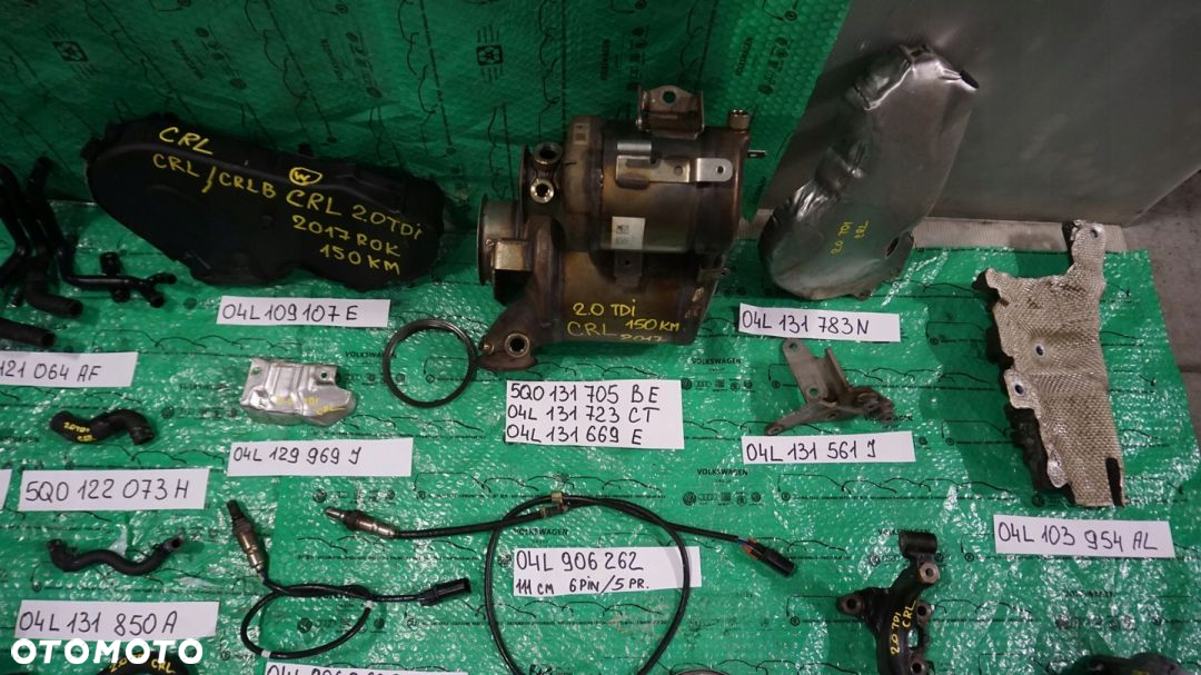CZUJNIK CIŚNIENIA SPALIN DPF VW AUDI 2.0 TDI CRL - 12