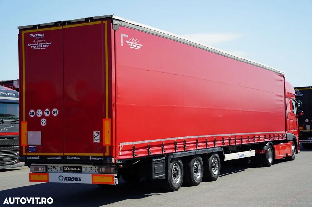 DAF XF 480 / KIT / MEGA / SSC / + KRONE / CORTINĂ / MEGA / ACOPERIȘ RIDICAT / ACOPERIȘ RIDICAT / - 8