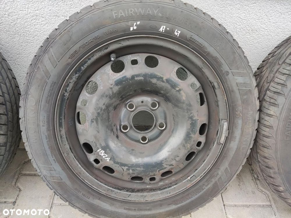 KOŁA OPONY FELGI STALOWE 15 SEAT IBIZA IV LIFT 2012-2017 5X100 6J ET38 - 7