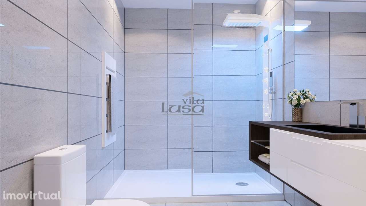 Apartamento T1 Novo com garagem em Vilar de Paraiso, Vila Nova de Gaia - Grande imagem: 5/30