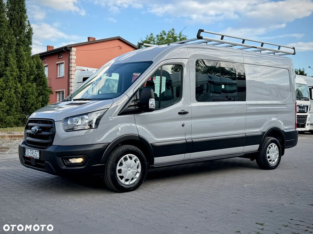 Ford TRANSIT L3H2 AUTOMAT / 6 OSÓB / SALON POLSKA / BEZWYPADKOWY / 2.0 130KM / LEASING / KREDYT - 2