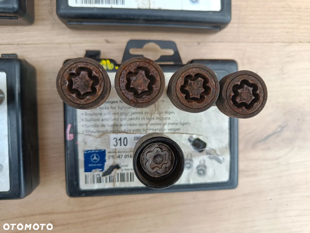 MERCEDES W164 W203 W204 W207 W209 W211 W212 ŚRUBY ZABEZPIECZAJĄCE ZŁODZIEJKI - 7
