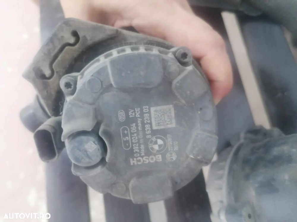 POMPA APA AUXILIARA BMW SERIA 5 G30, G31, SERIA 7 G11 G12 2.0 HYBRID 863823803, 863823702 - 3