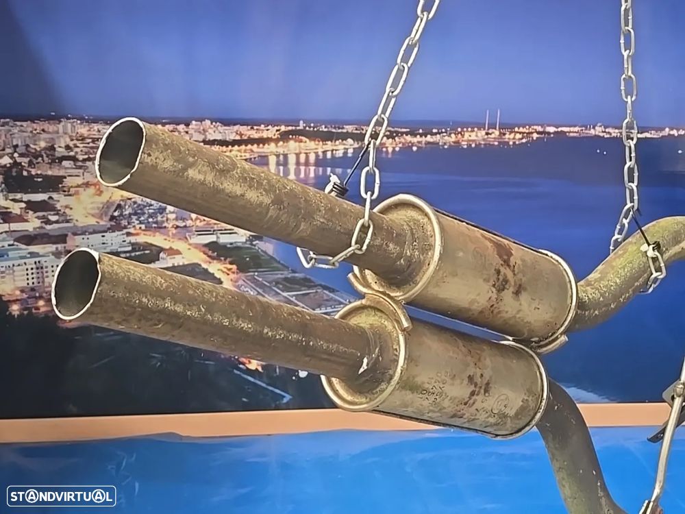 BMW Série 7 E65 E66 745i V8 Silencioso Traseiro panela de Escape Muffler OEM Original 2001- - 2