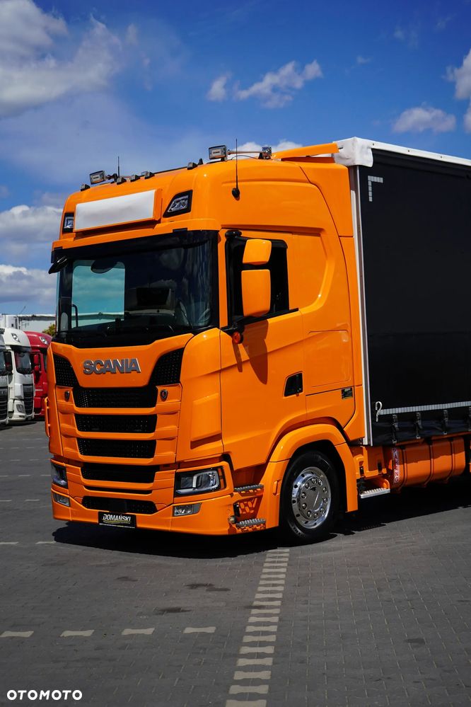 Scania / S 500 / ACC / E 6 / FIRANKA / 19 PALET / RETARDER / OŚ SKRĘTNA / PEŁNA OPCJA - 21