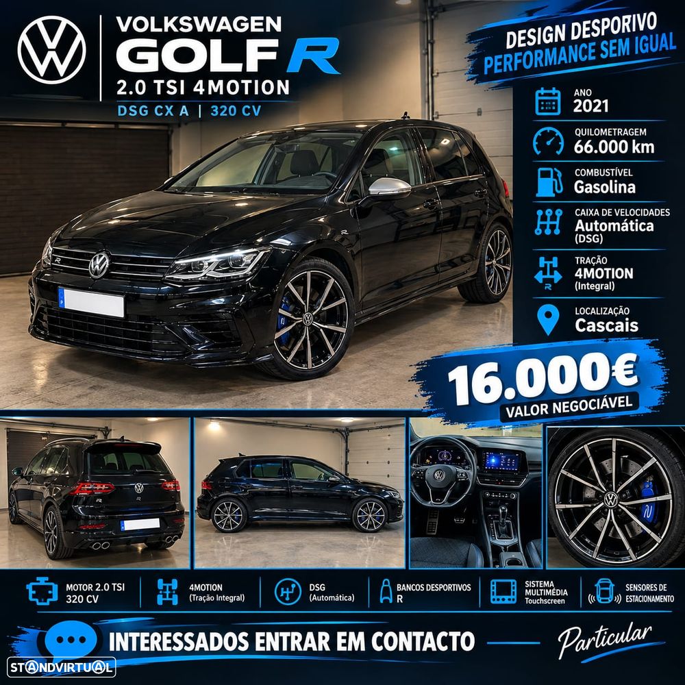 VW Golf 2.0 TSI R DSG - 1