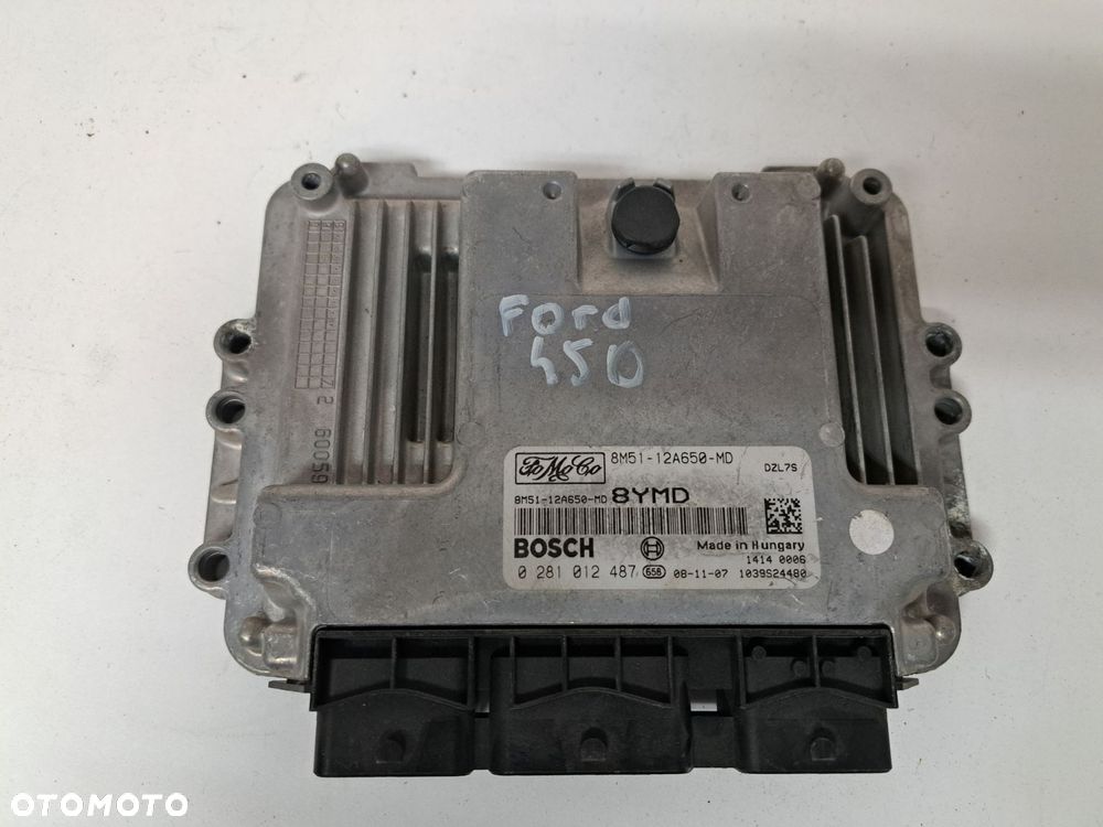 FORD STEROWNIK KOMPUTER SILNIKA 8M51-12A650-MD - 2