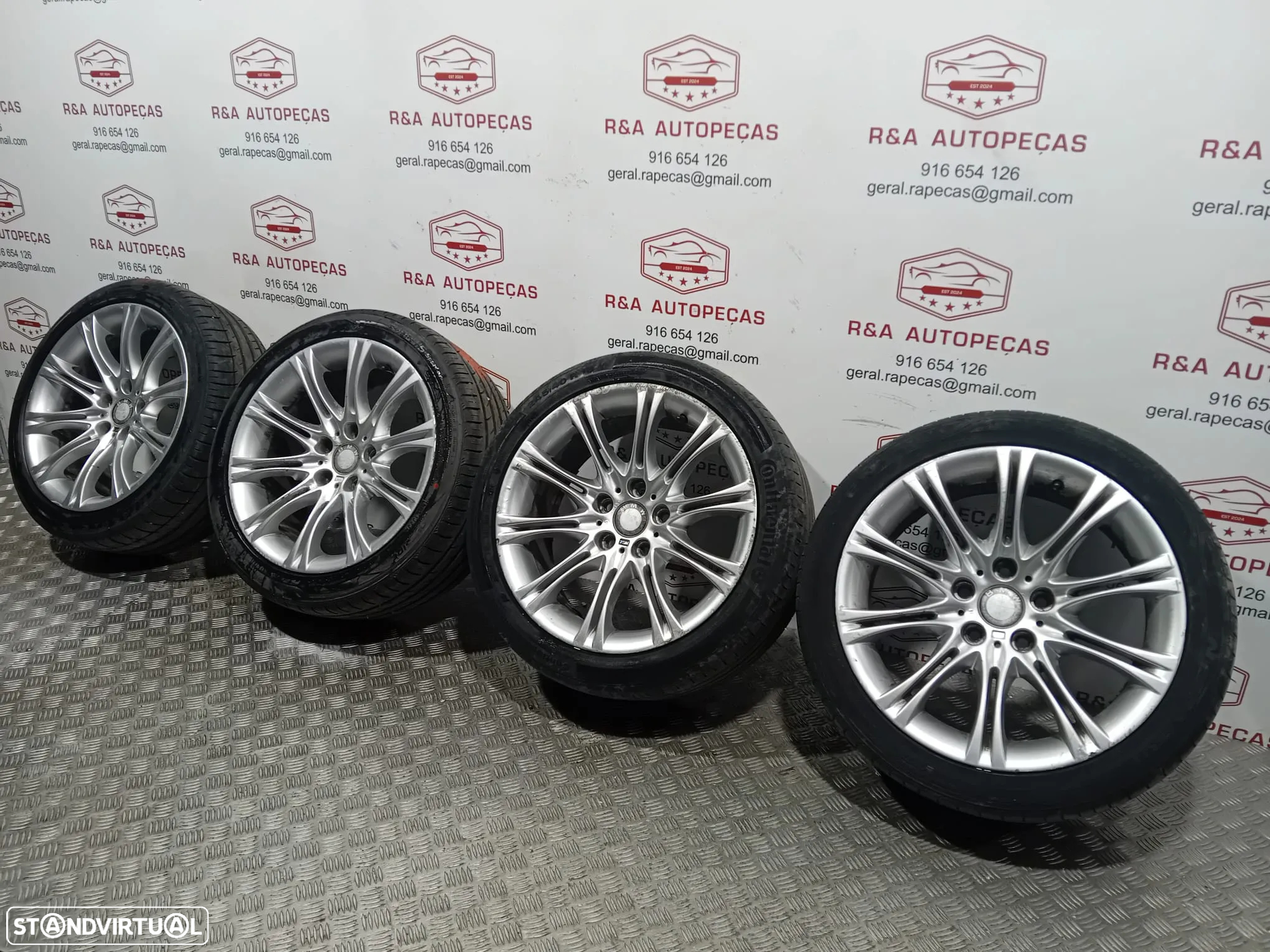 Jantes Originais BMW Serie 5 E60 E61 PACK M STYLE 135M 18 8J ET20 5X120 - 7