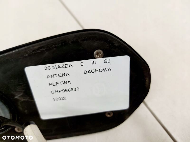 mazda 6 vi gj antena dachowa fm gps rekin 42b ghp966930 - 4