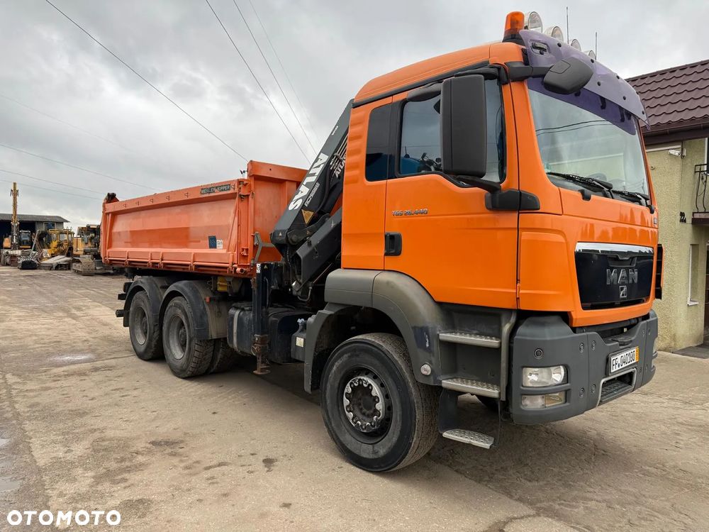 MAN Tgs 26-440 6x4 Bordmatik+ Hds Atlas 105.2 Pilot z Niemiec - 3