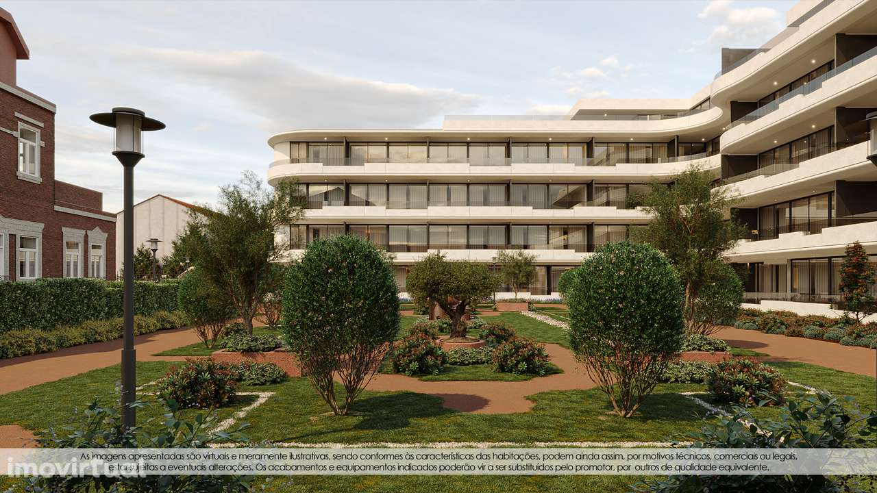 Apartamento T1 c/ Varanda em Mafamude | Edifício Jardim - Grande imagem: 2/26