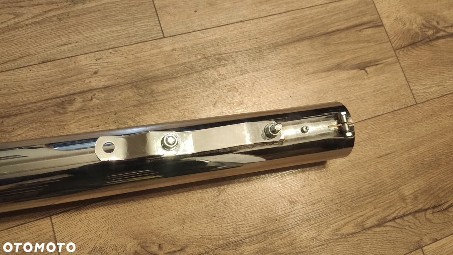 EU TŁUMIK WYDECH CHOPER HARLEY INNE 60CM PRZELOT - 2