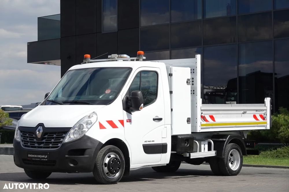 Renault MASTER DCI 145 / BASCĂLĂTOR DIN ALUMINIU / DUBLU / MANUAL / IMPORTAT - 14