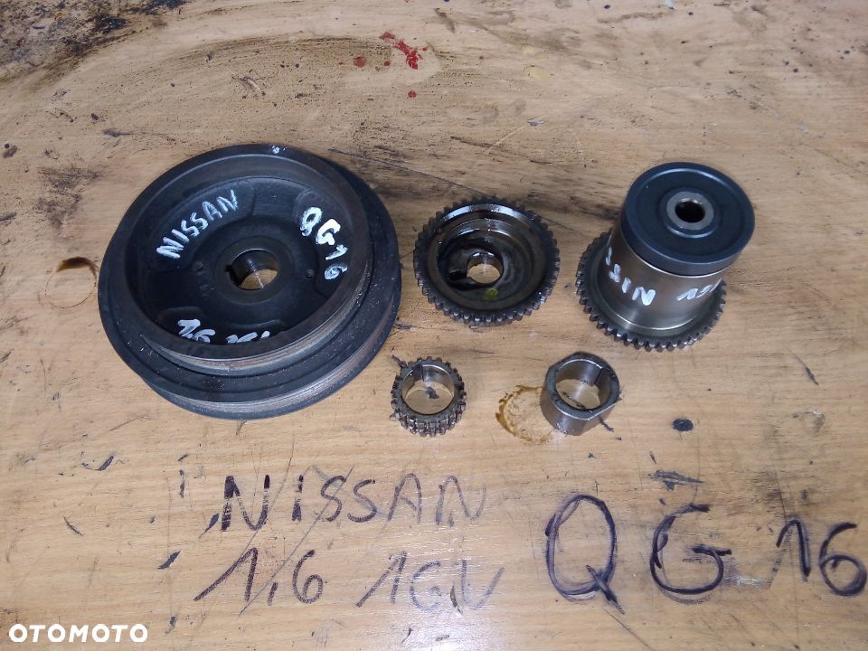 Nissan primera almera QG16 koło rozrządu pasowe wału 1,6 16V