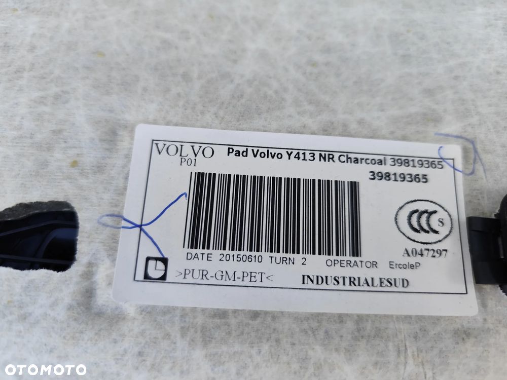 Volvo XC60 I Lift 13-18 R-Design Podsufitka Czarna Lampki Rączki - 7