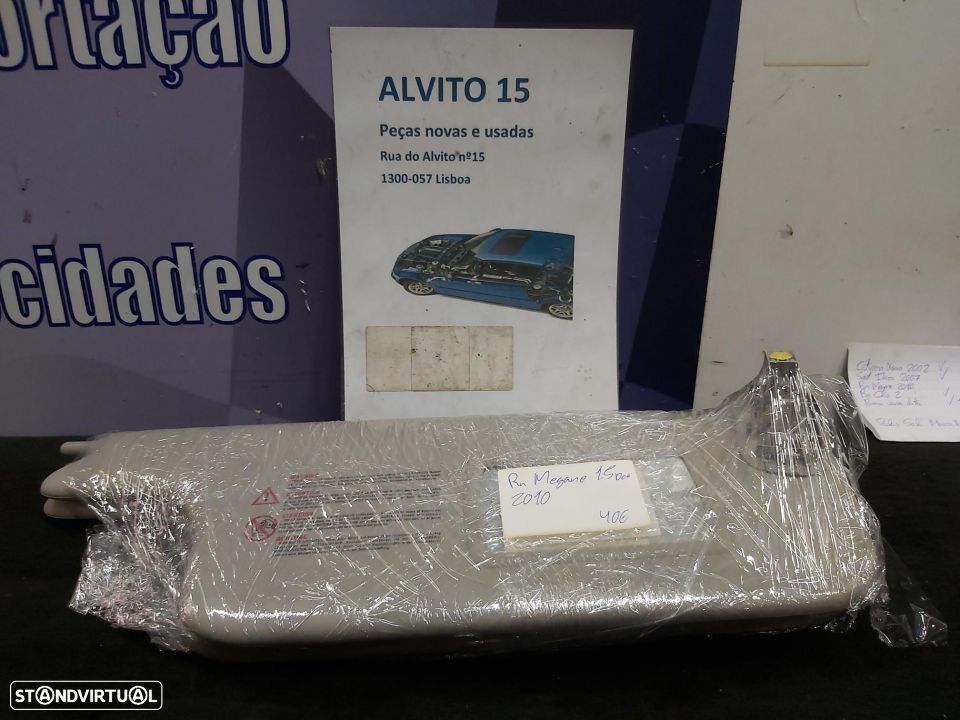 Conjunto Palas Sol Renault Megane 1.5Dci 2008 - 1