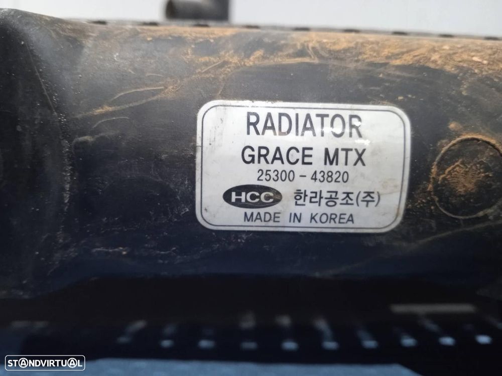 RADIADOR AGUA HYUNDAI H100 FURGÃO 1998 - 2