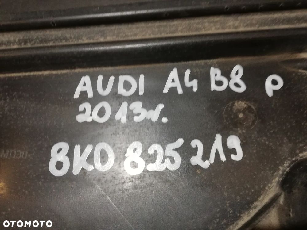 OSŁONA PODWOZIA AUDI A4 B8 Prawy TYŁ 8K0825219 - 2
