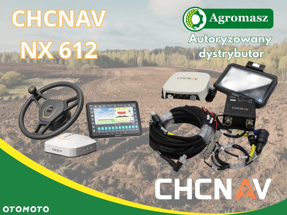Nawigacja rolnicza CHCNAV NX 612 RTK | ISOBUS | Section Control | U Turn | Farm Master - 2