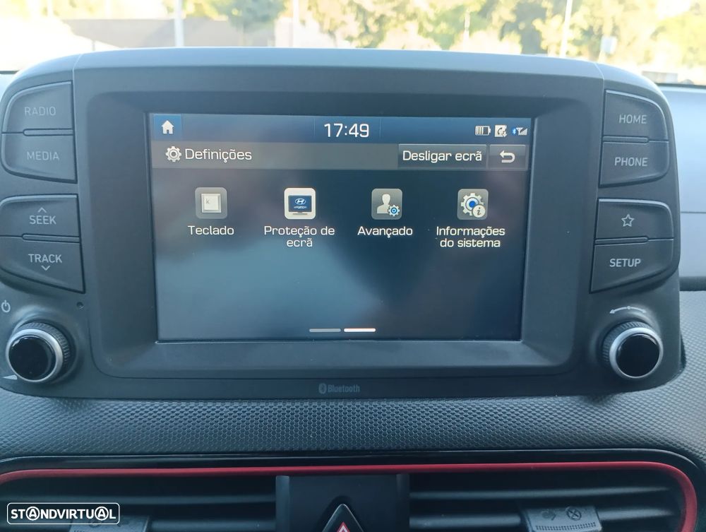 Hyundai Kauai 1.0 T-GDi Premium Pele/Tec.Vermelho - 14