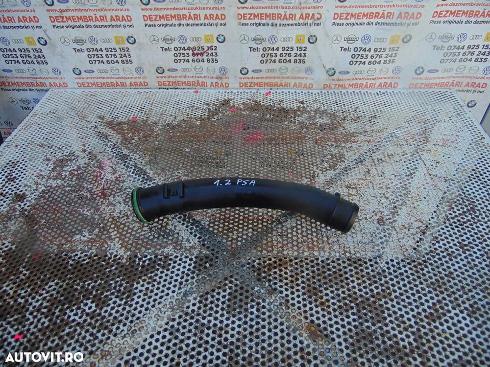 Conducta aer Peugeot 1.2 208 2008 Citroen c3 c4 c5 Opel Mokka corsa f cod 9835384980 308 3005 508 ds3 conducta admisie aer hn09 - 1