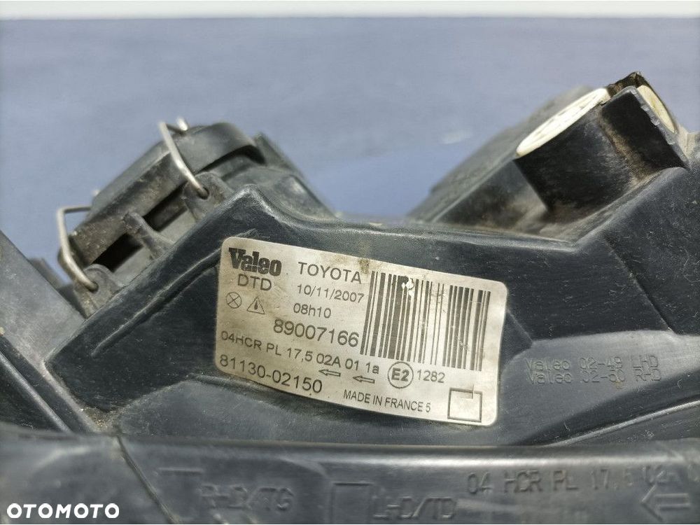 TOYOTA COROLLA E12 HB REFLEKTOR LAMPA PRZÓD PRAWY EU 81130-02150 - 8