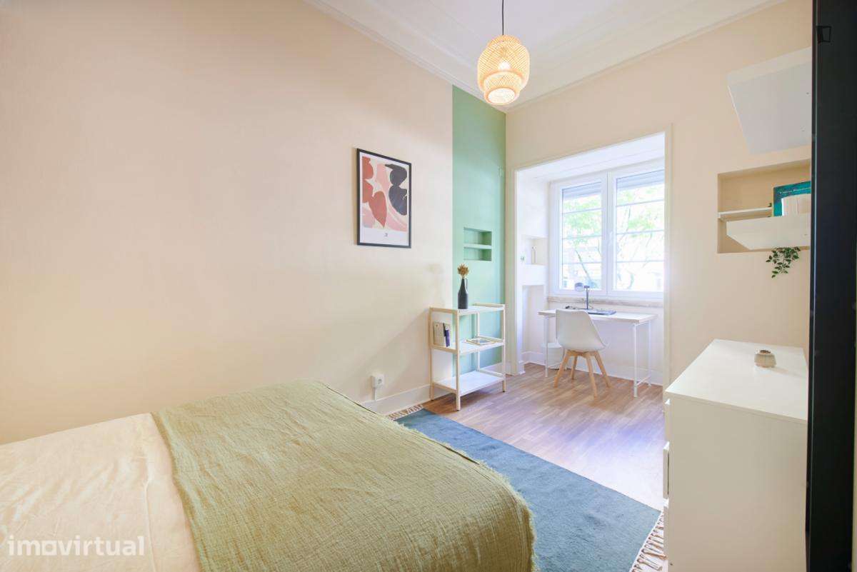 Quarto - localizado em Marquês de Pombal Lisbon - Grande imagem: 4/48