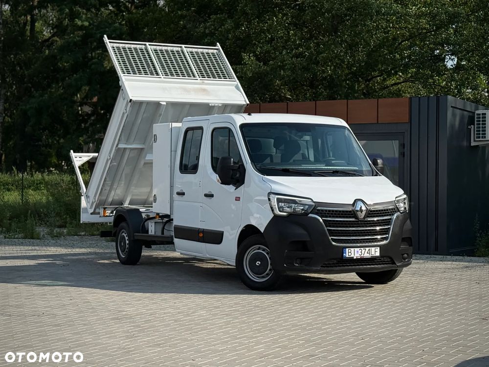 Renault Master 2.3 DCI 145KM / Wywrotka JPM / Doka Brygadówka 6-osób / 2020 ROK PRODUKCJI / 181.484KM PRZEBIEG / HAK / ZAREJESTROWANA W PL - 1