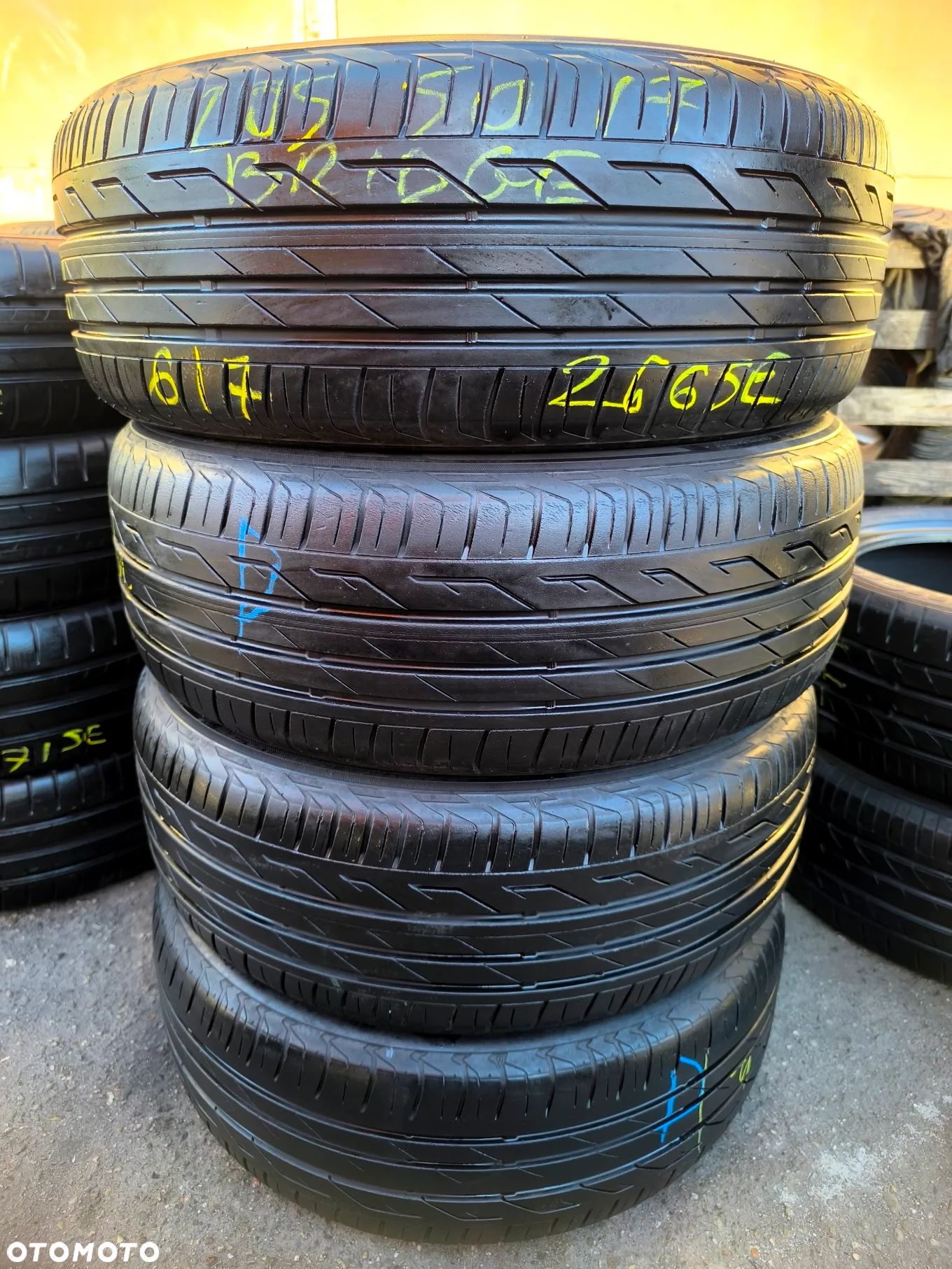 205/50R17 89V Opony Letnie Lato BRIDGESTONE TURANZA T001 6mm Legnica ALU-RAD 205/50 - 1