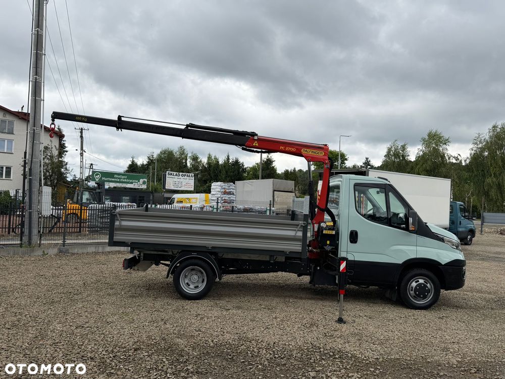 Iveco Daily 35c15 HDS 2t PALFINGER PC2700 wywrotka Igła - 9